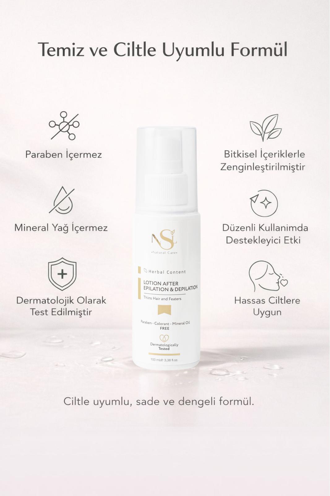 Lazer Etkili Tüy Azaltıcı Losyon