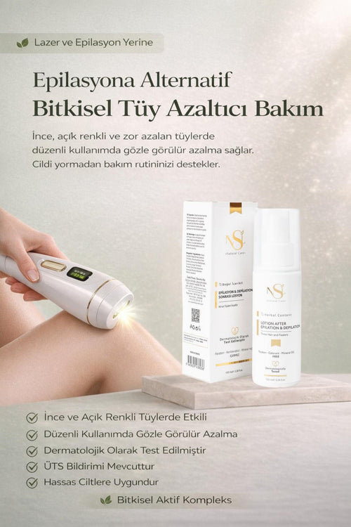Lazer Etkili Tüy Azaltıcı Losyon